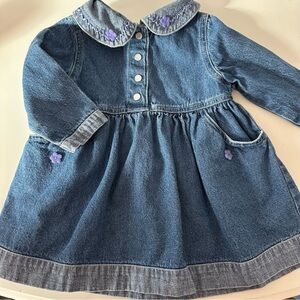 Vintage Denim Dress | 12 Months
